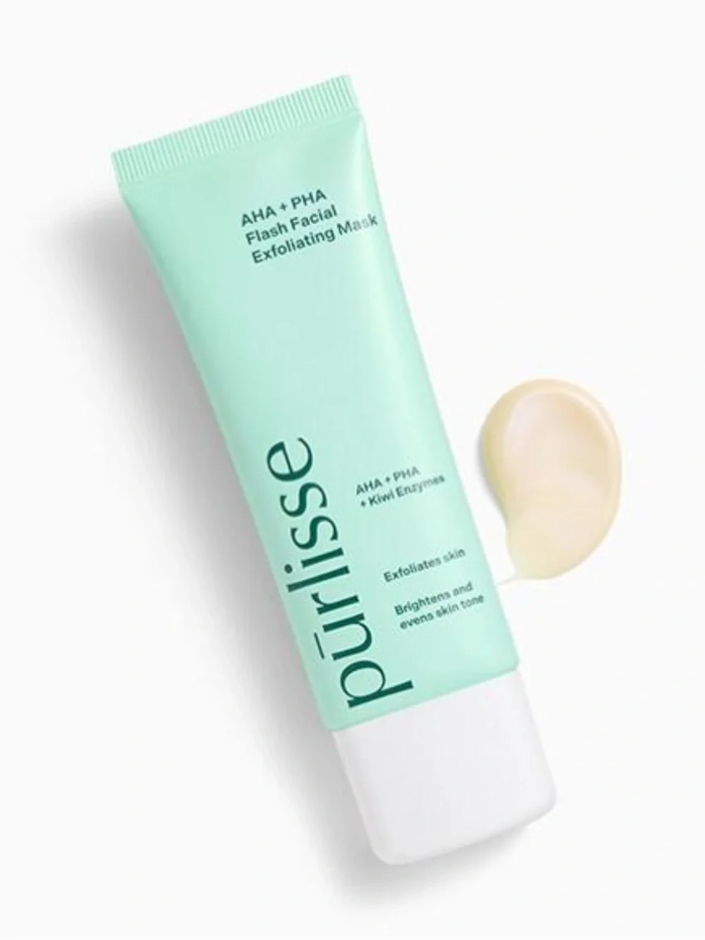New PURLISSE BEAUTY AHA + PHA Flash Facial Exfoliating Face Mask Unopened in Box
